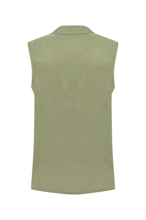  KOLSUZ KETEN GÖMLEK