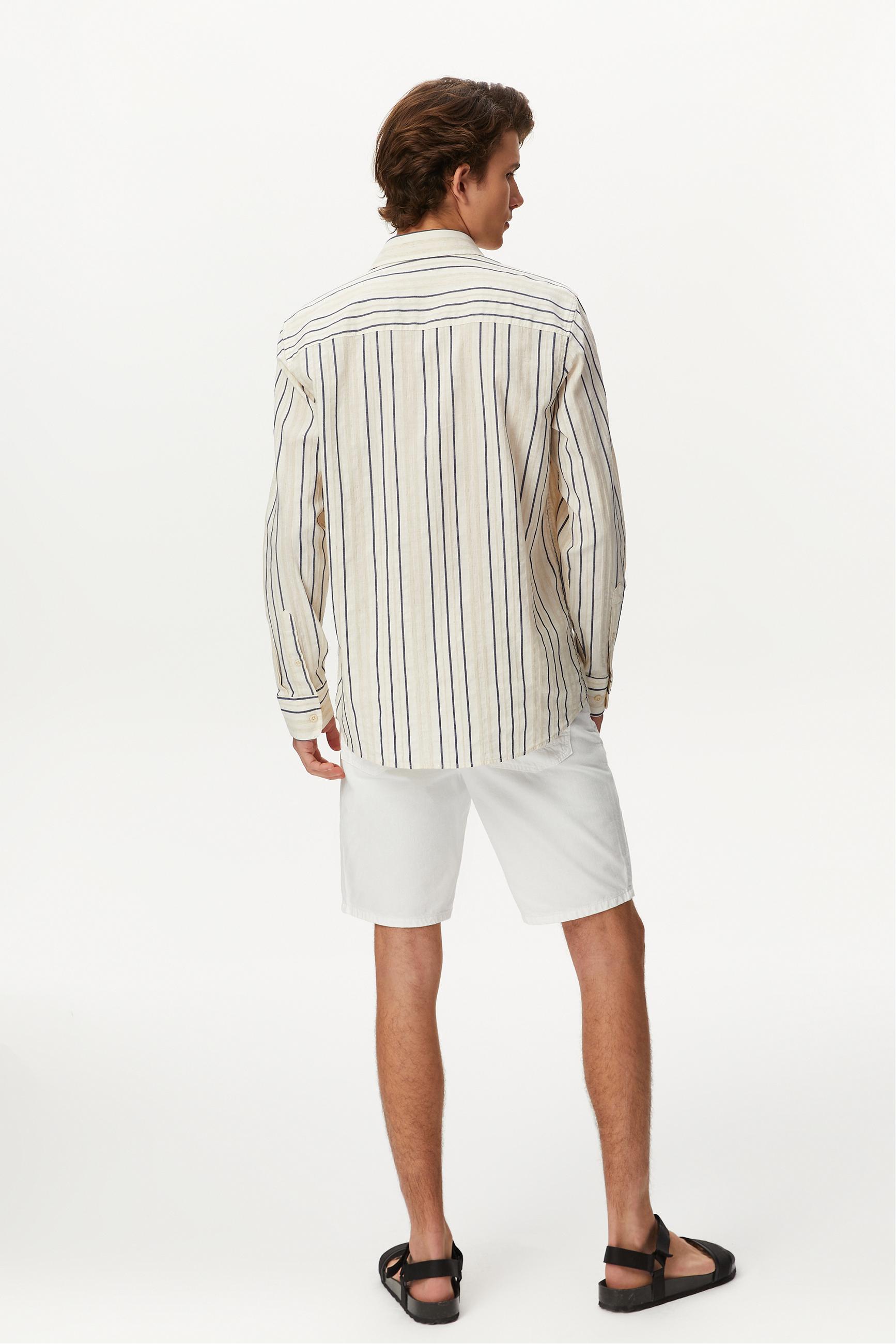 ÇİZGİLİ REGULAR FIT GÖMLEK