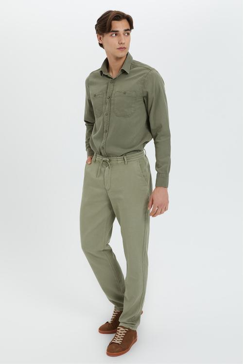  LİYOSEL KARIŞIMLI STRAIGHT FIT PANTOLON