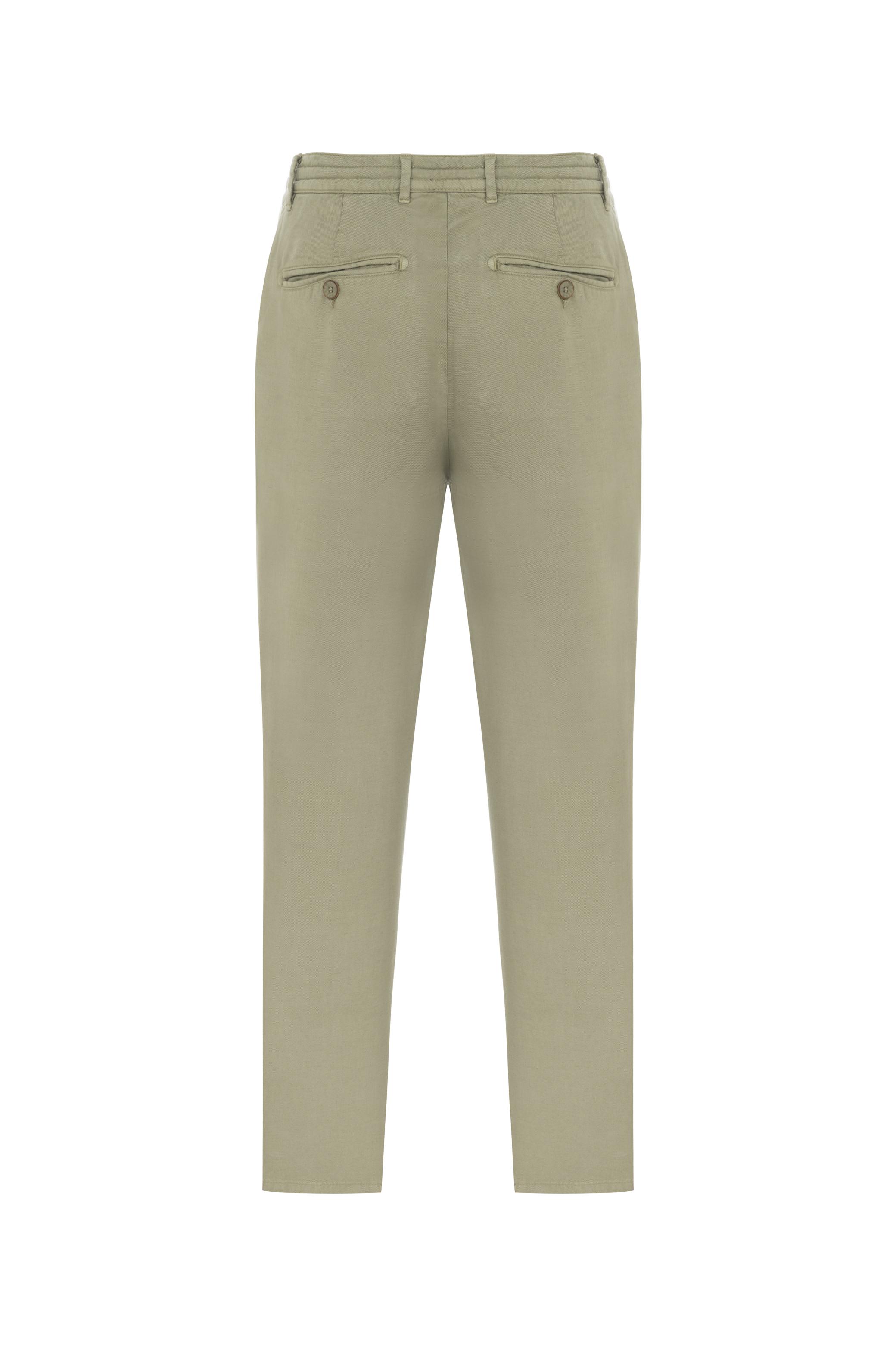 LİYOSEL KARIŞIMLI STRAIGHT FIT PANTOLON