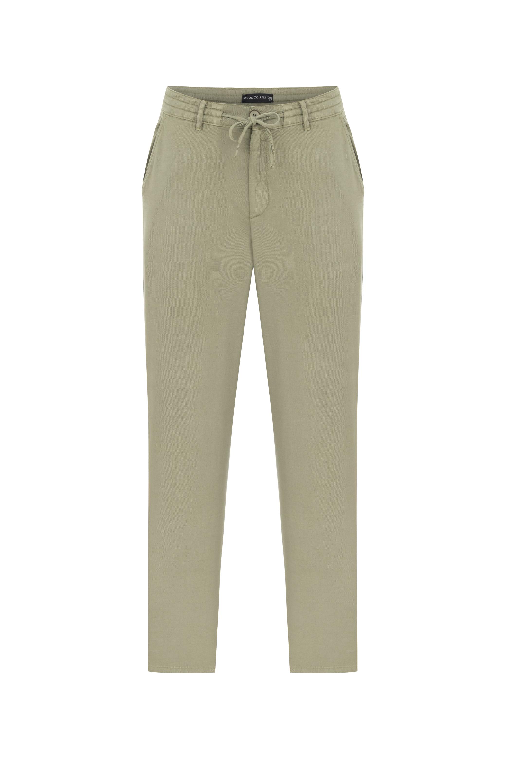 LİYOSEL KARIŞIMLI STRAIGHT FIT PANTOLON