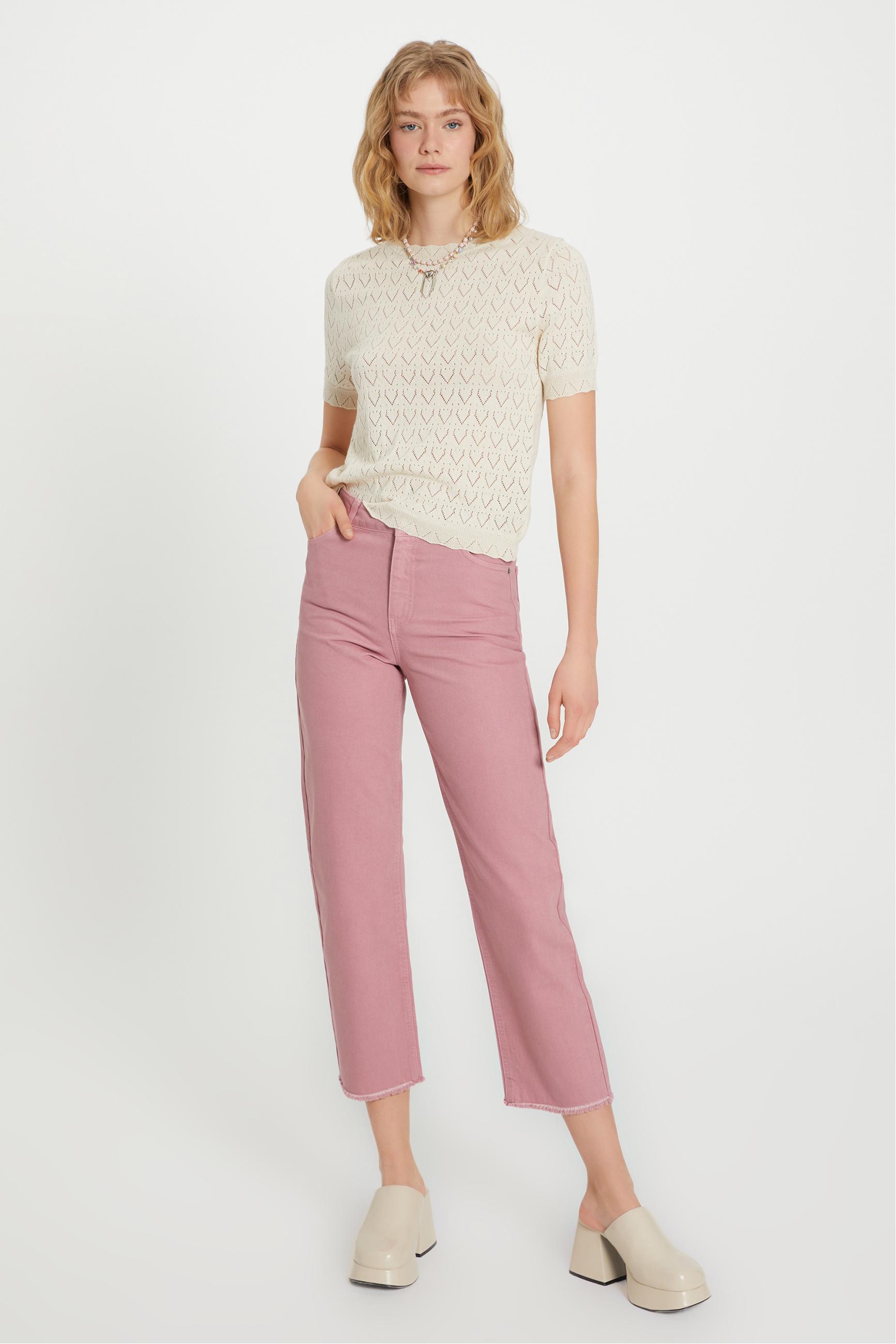 BİSİKLET YAKA KISA KOLLU TRİKO