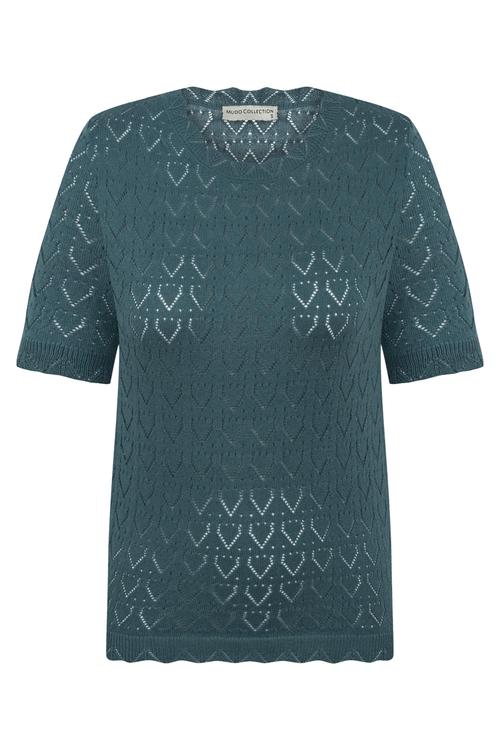  BİSİKLET YAKA KISA KOLLU TRİKO