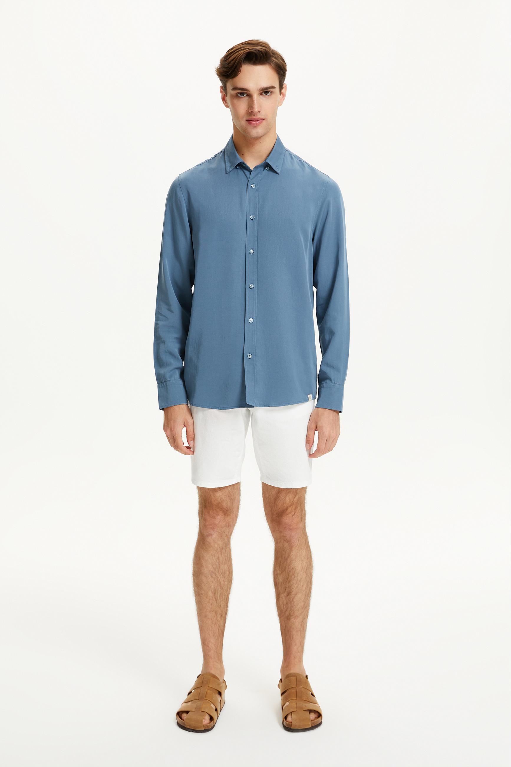 REGULAR FIT LİYOSEL GÖMLEK