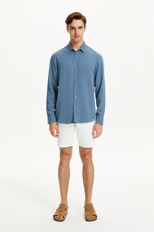  REGULAR FIT LİYOSEL GÖMLEK