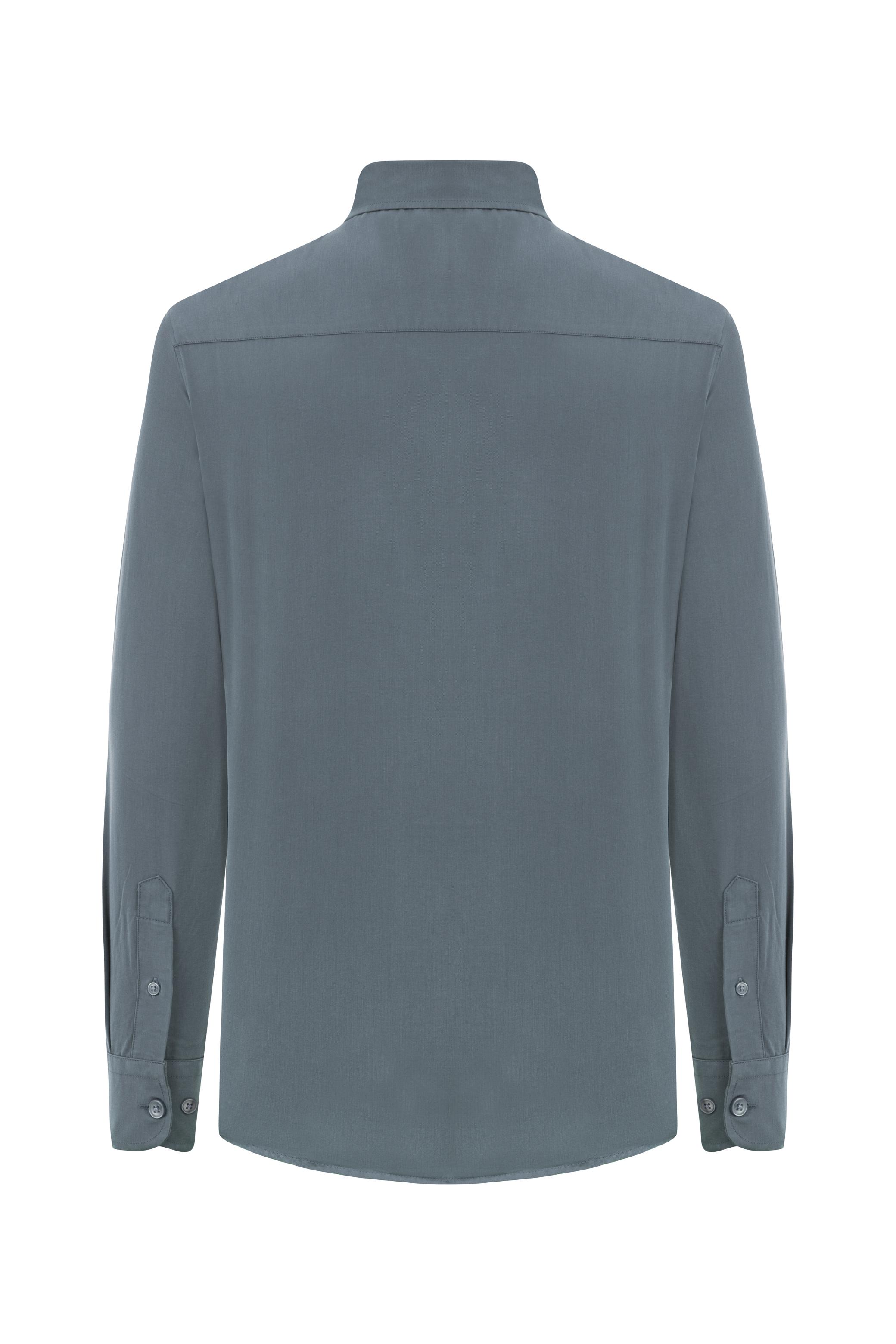 REGULAR FIT LİYOSEL GÖMLEK