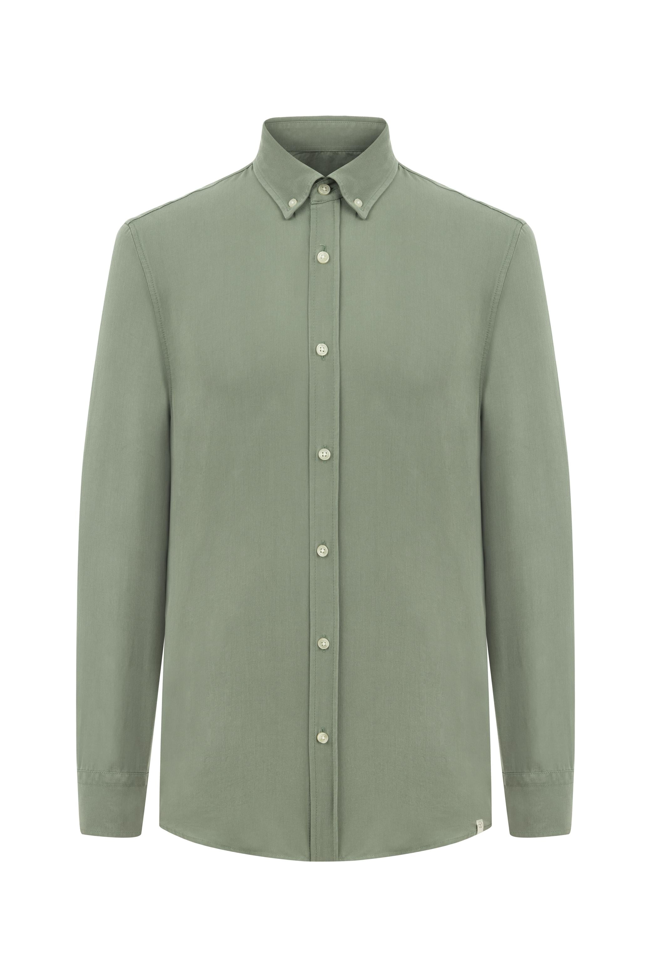 REGULAR FIT LİYOSEL GÖMLEK