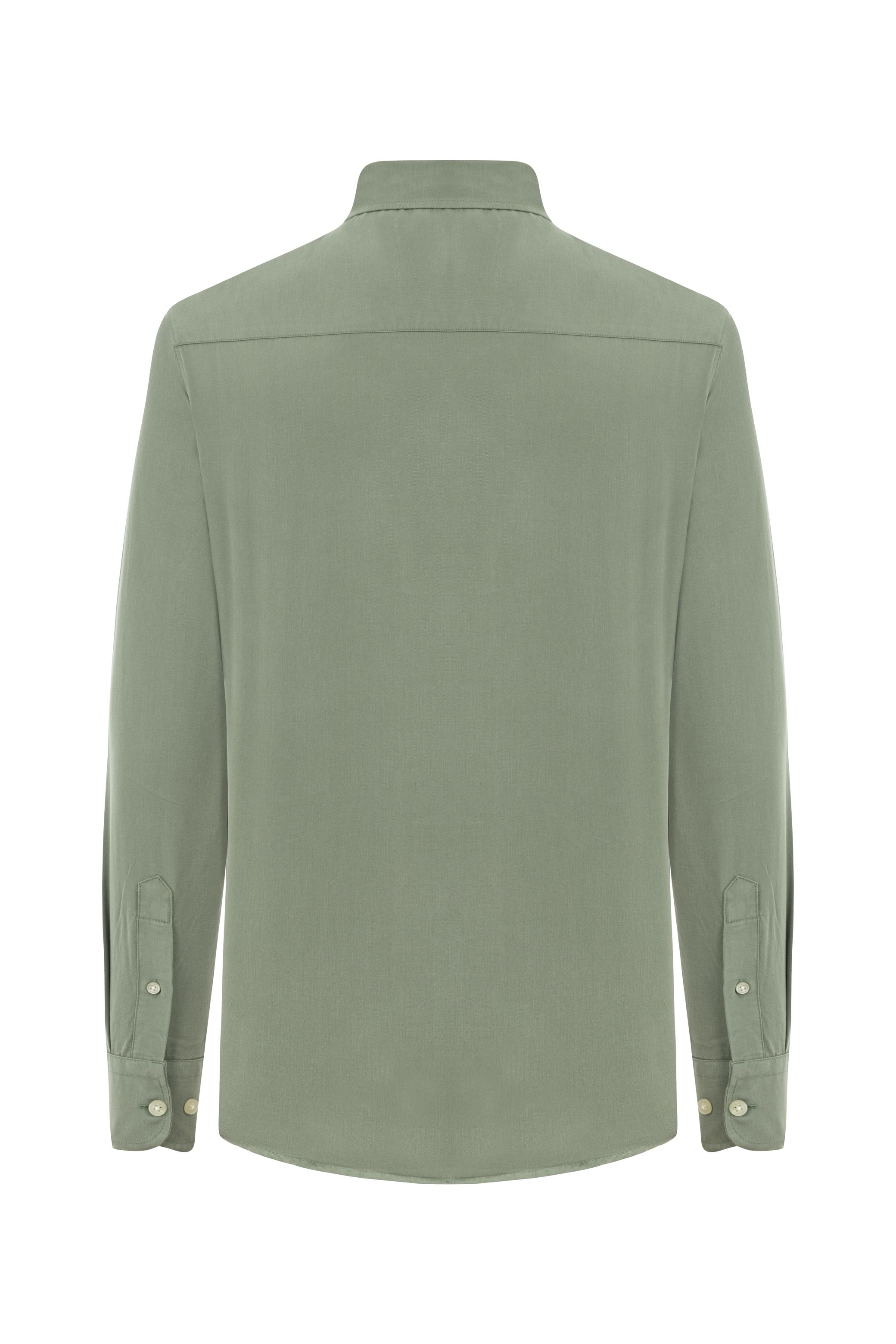 REGULAR FIT LİYOSEL GÖMLEK