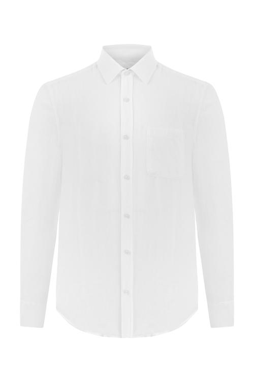  REGULAR FIT KETEN GÖMLEK