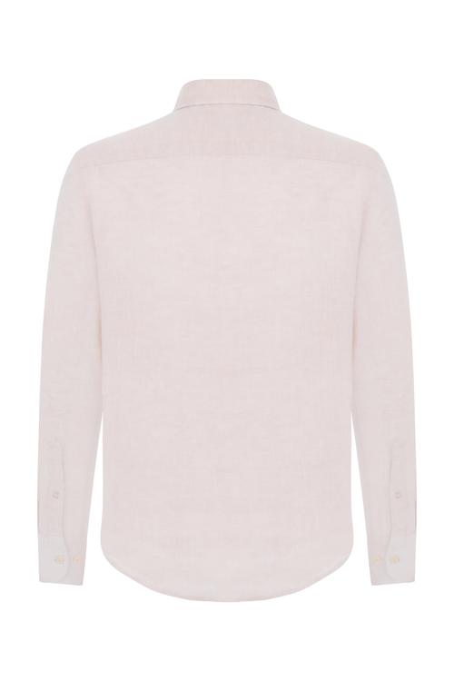  REGULAR FIT KETEN GÖMLEK