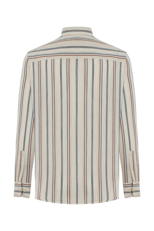  ÇİZGİLİ REGULAR FIT GÖMLEK