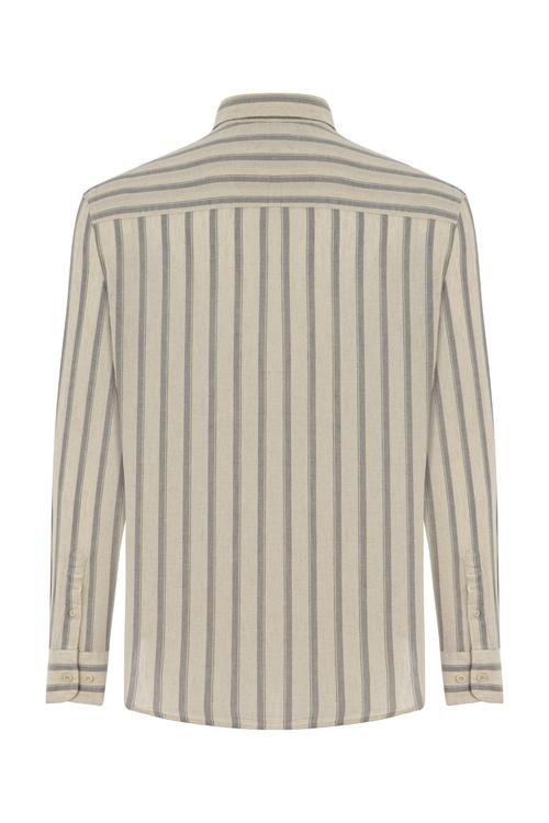  ÇİZGİLİ REGULAR FIT GÖMLEK