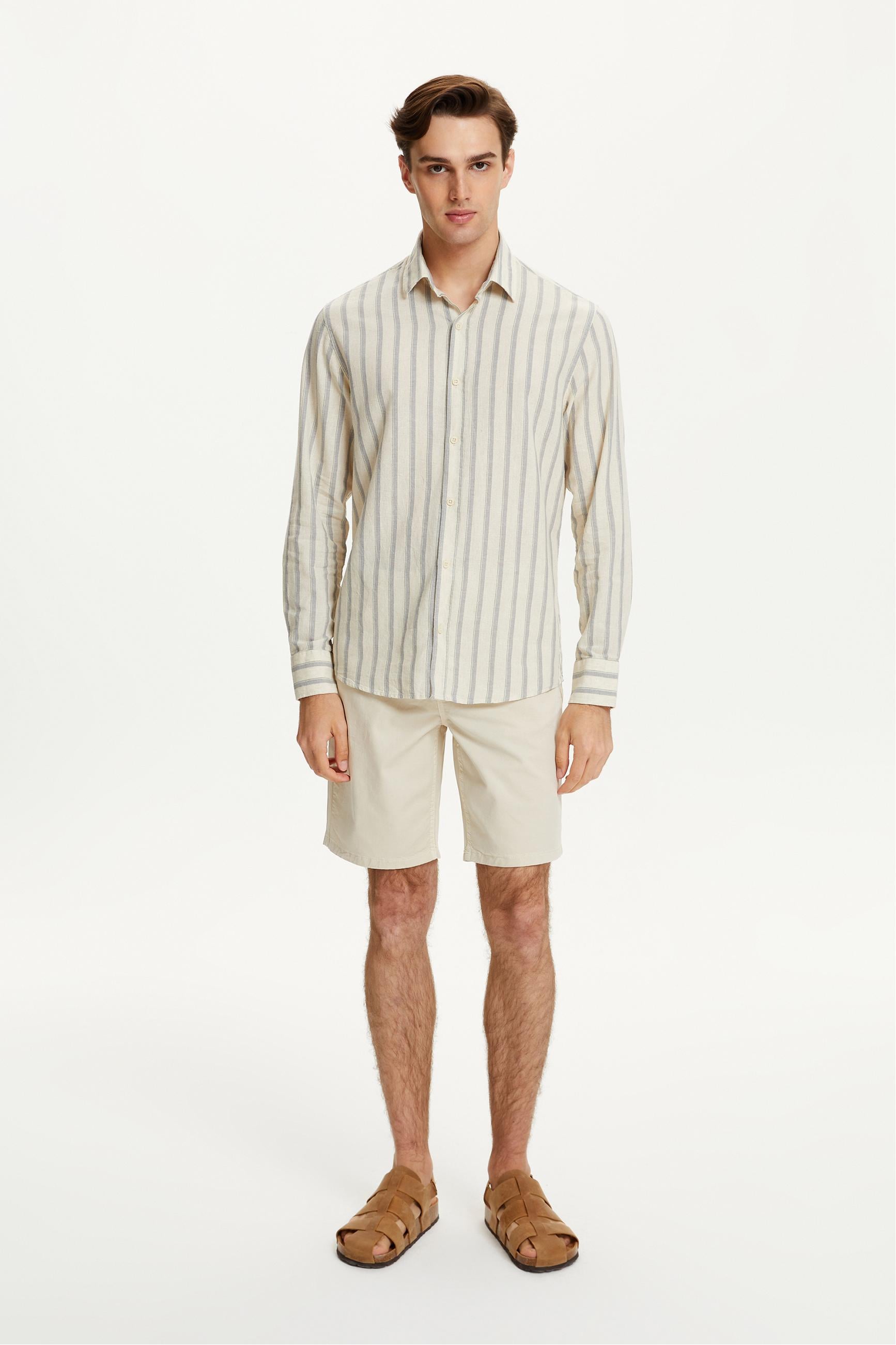 ÇİZGİLİ REGULAR FIT GÖMLEK