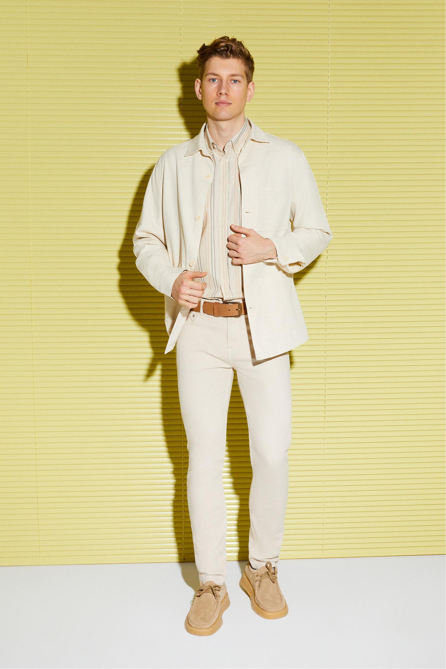 KETEN KARIŞIMLI CASUAL CEKET