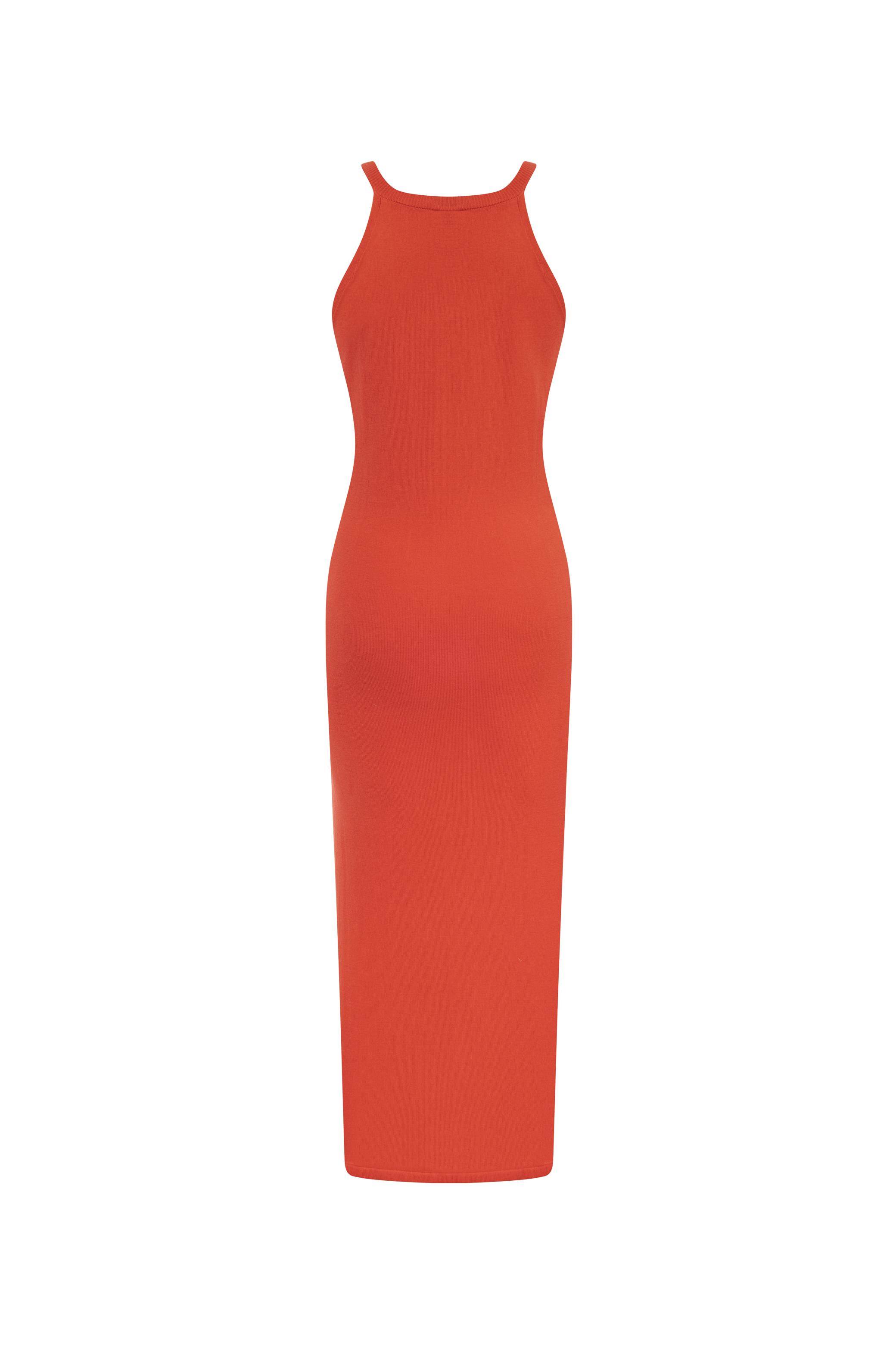 HALTER YAKA UZUN ELBİSE