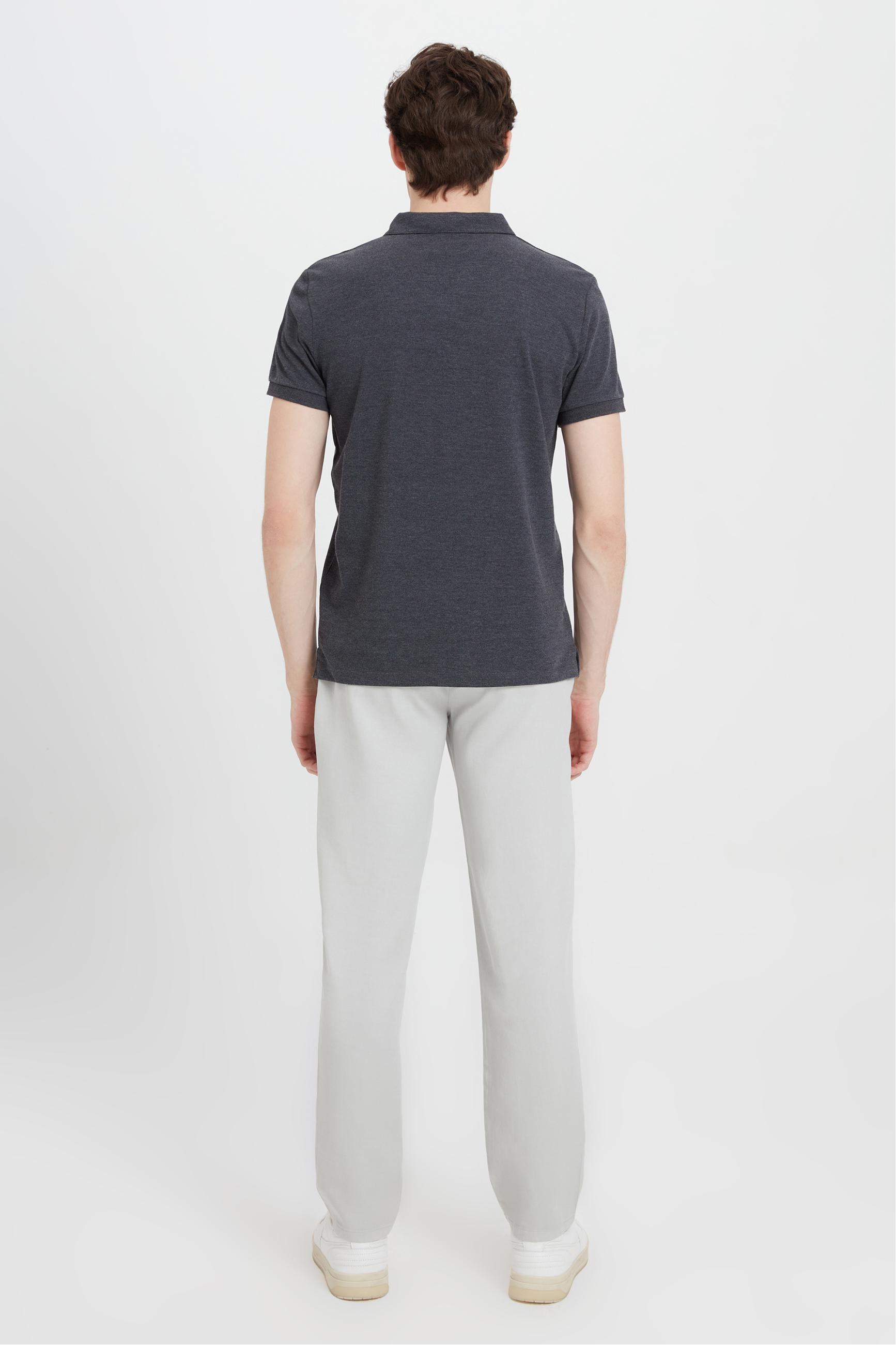 POLO YAKA KISA KOLLU T-SHIRT