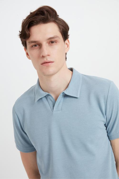  POLO YAKA KISA KOLLU T-SHIRT