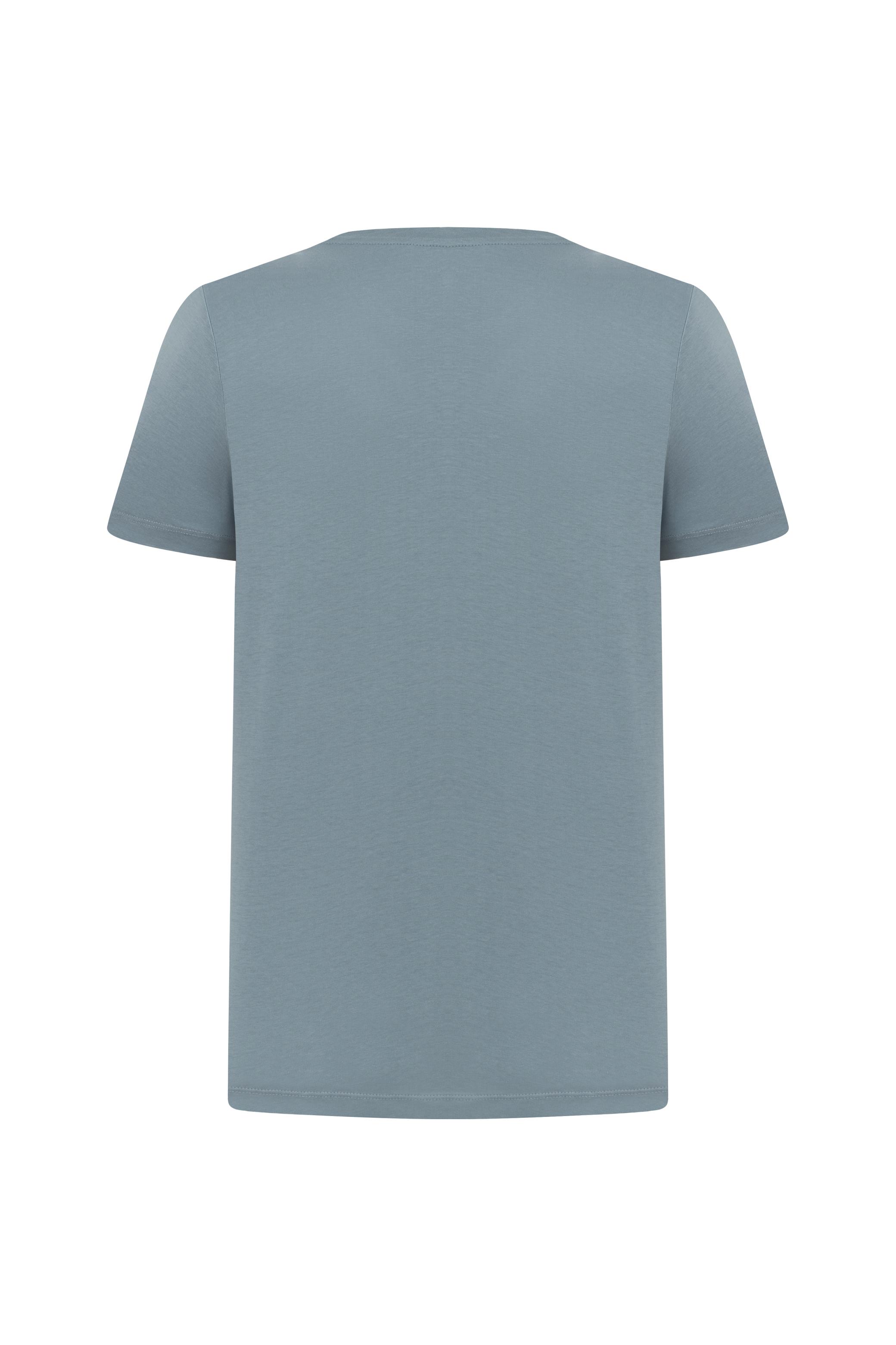 BİSİKLET YAKA KISA KOLLU T-SHIRT