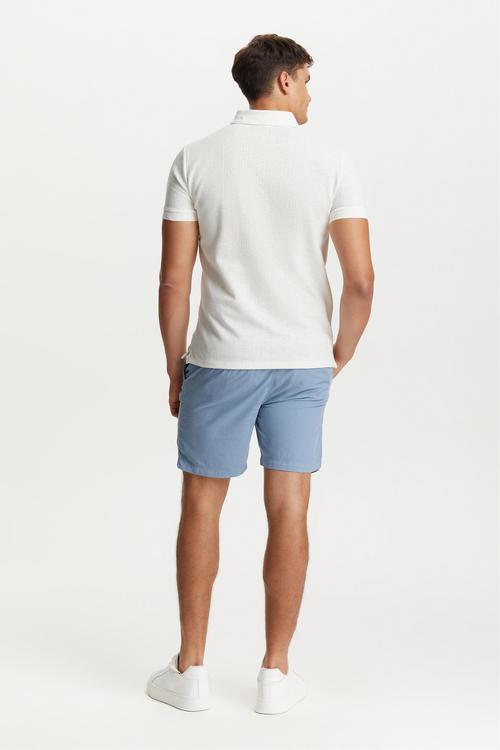  DOKULU POLO YAKA T-SHIRT