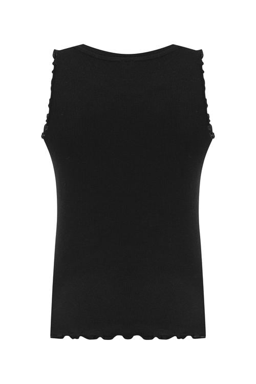  BİSİKLET YAKA KOLSUZ BLUZ