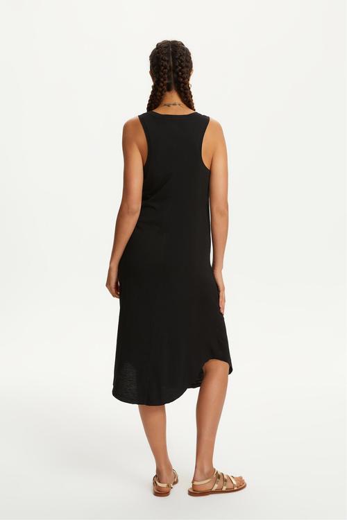  KOLSUZ MİDİ ELBİSE