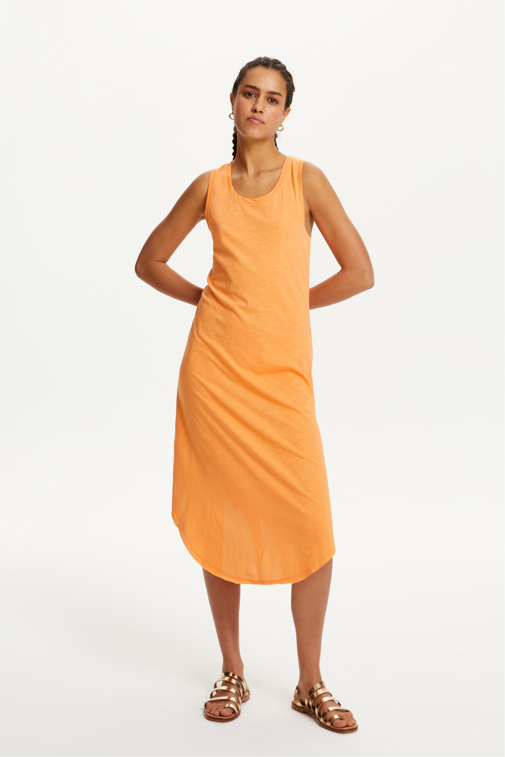 KOLSUZ MİDİ ELBİSE