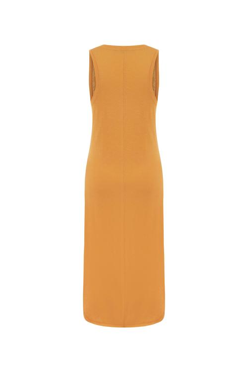  KOLSUZ MİDİ ELBİSE