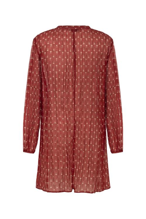  ETNİK DESENLİ MİNİ ELBİSE