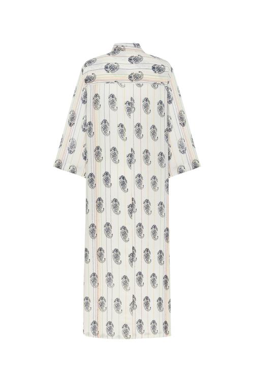  YIRTMAÇLI UZUN PLAJ ELBİSESİ