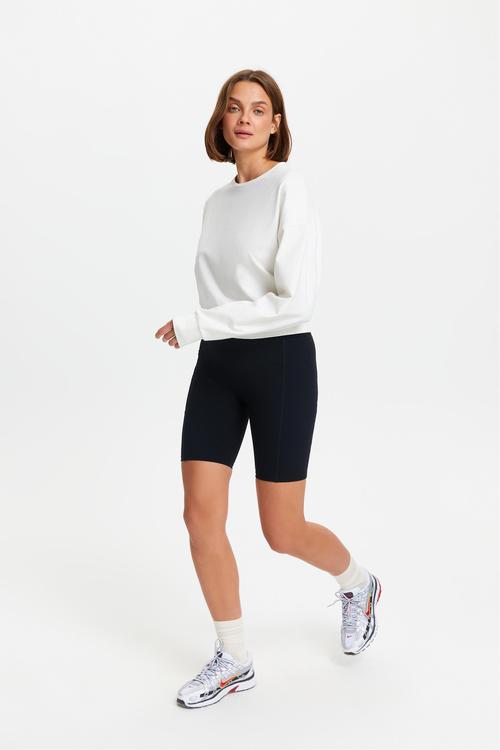  BİSİKLET YAKA SWEATSHIRT