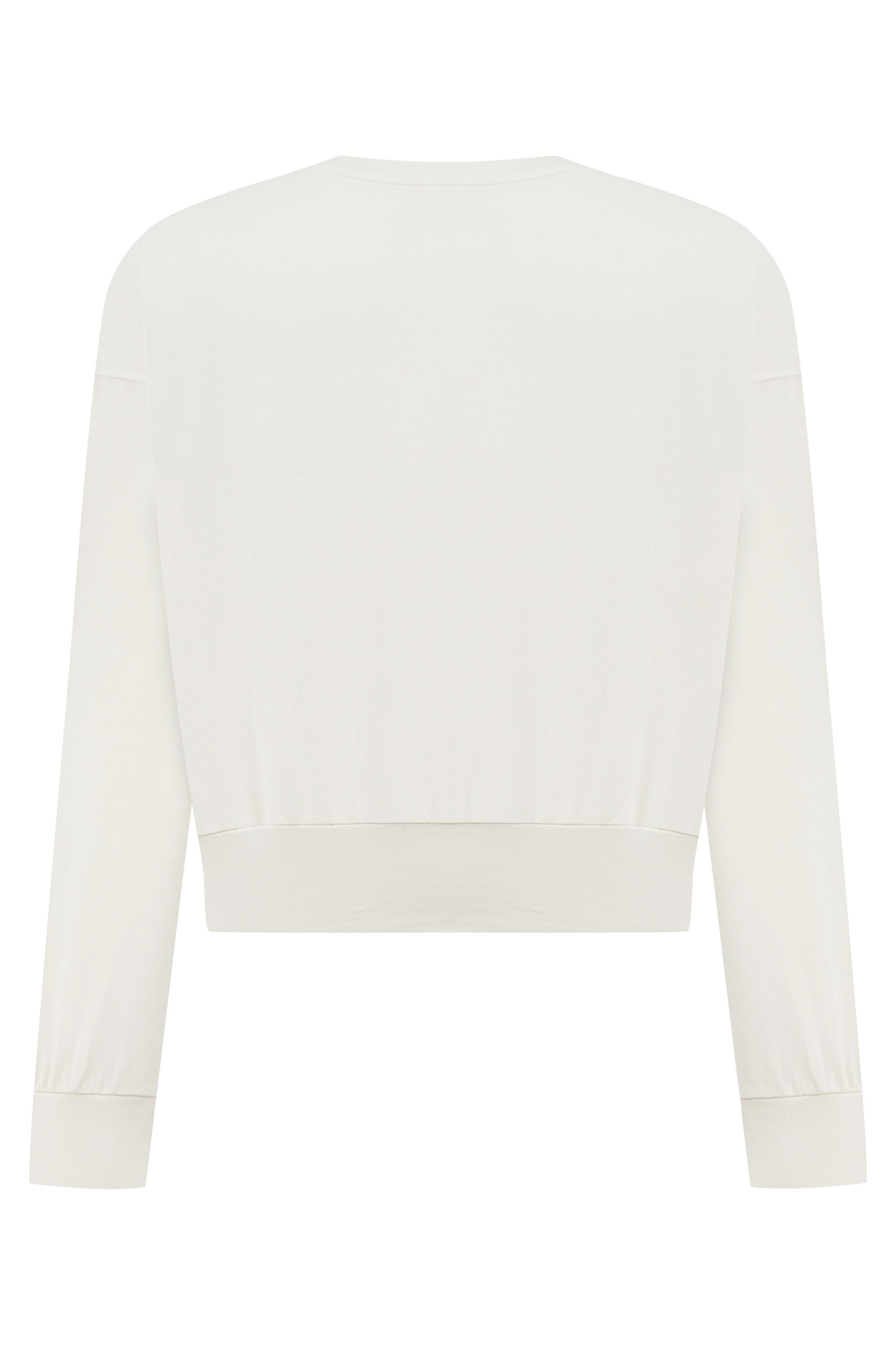 BİSİKLET YAKA SWEATSHIRT