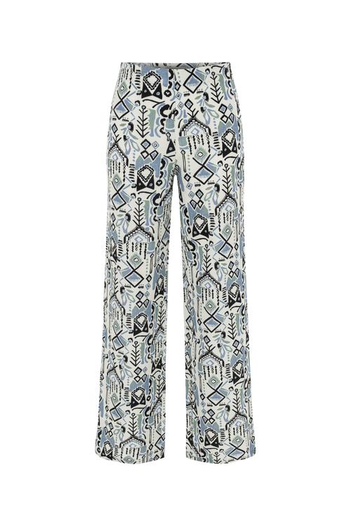  ETNİK DESENLİ FLARE PANTOLON