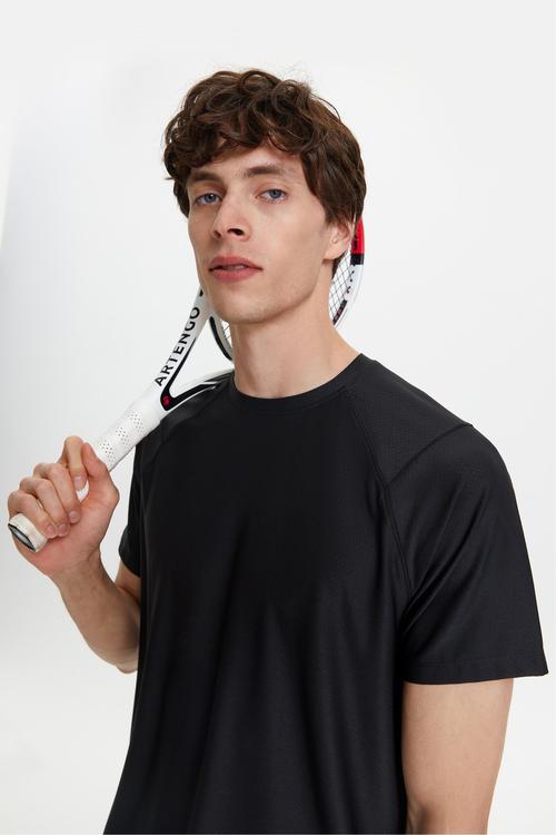  BİSİKLET YAKA KISA KOLLU T-SHIRT