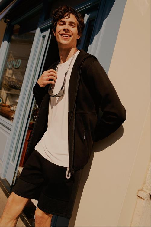  FERMUARLI KAPÜŞONLU SWEATSHIRT