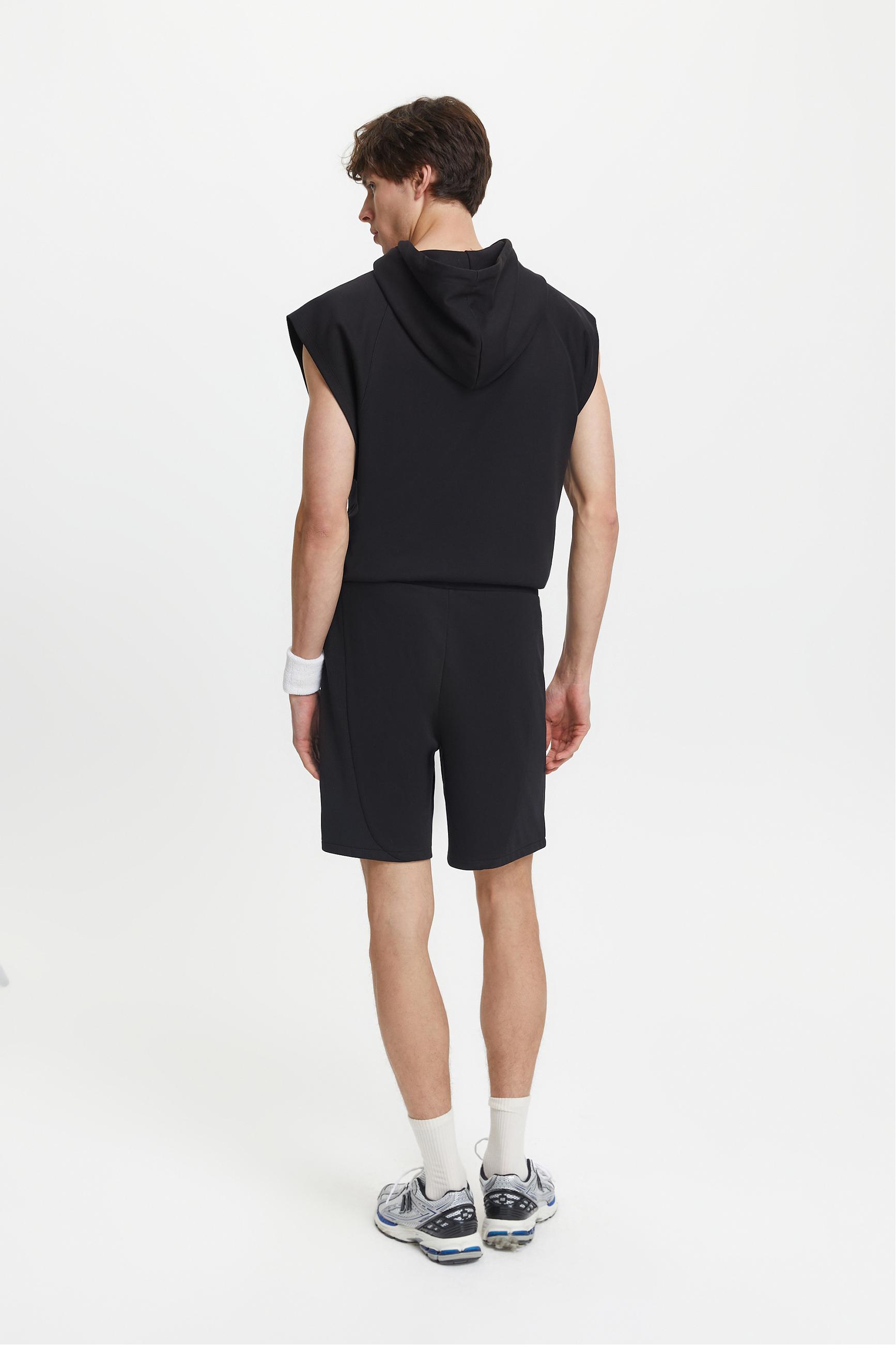 CEP DETAYLI ÖRME ŞORT