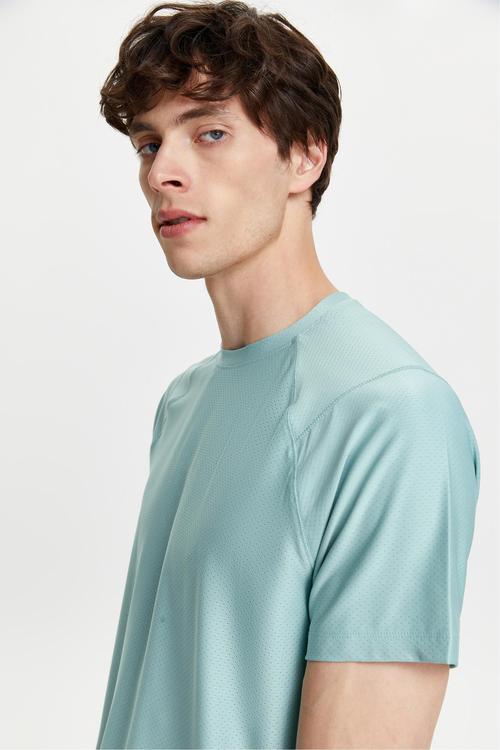  BİSİKLET YAKA KISA KOLLU T-SHIRT