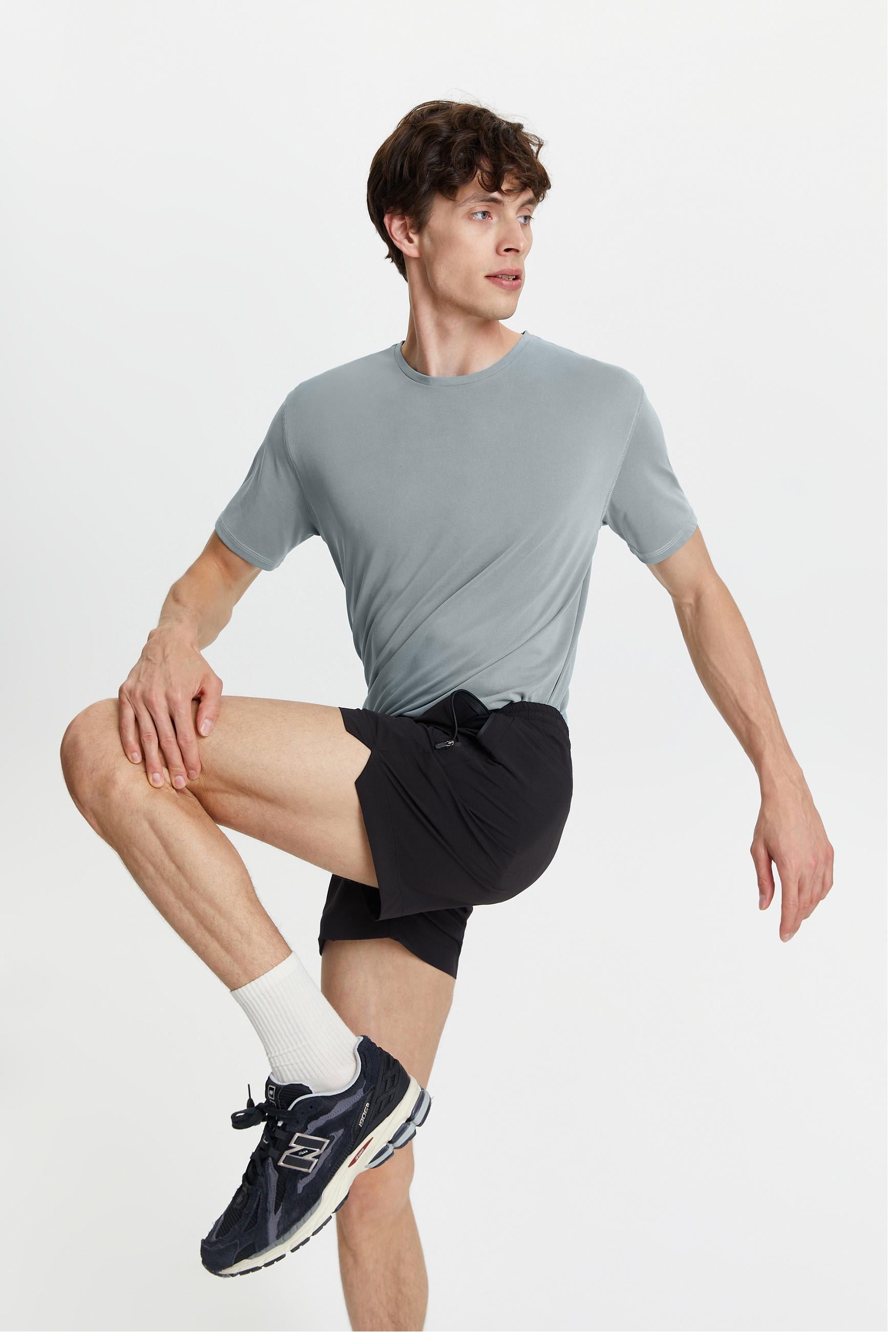 MODAL KARIŞIMLI BİSİKLET YAKA T-SHIRT