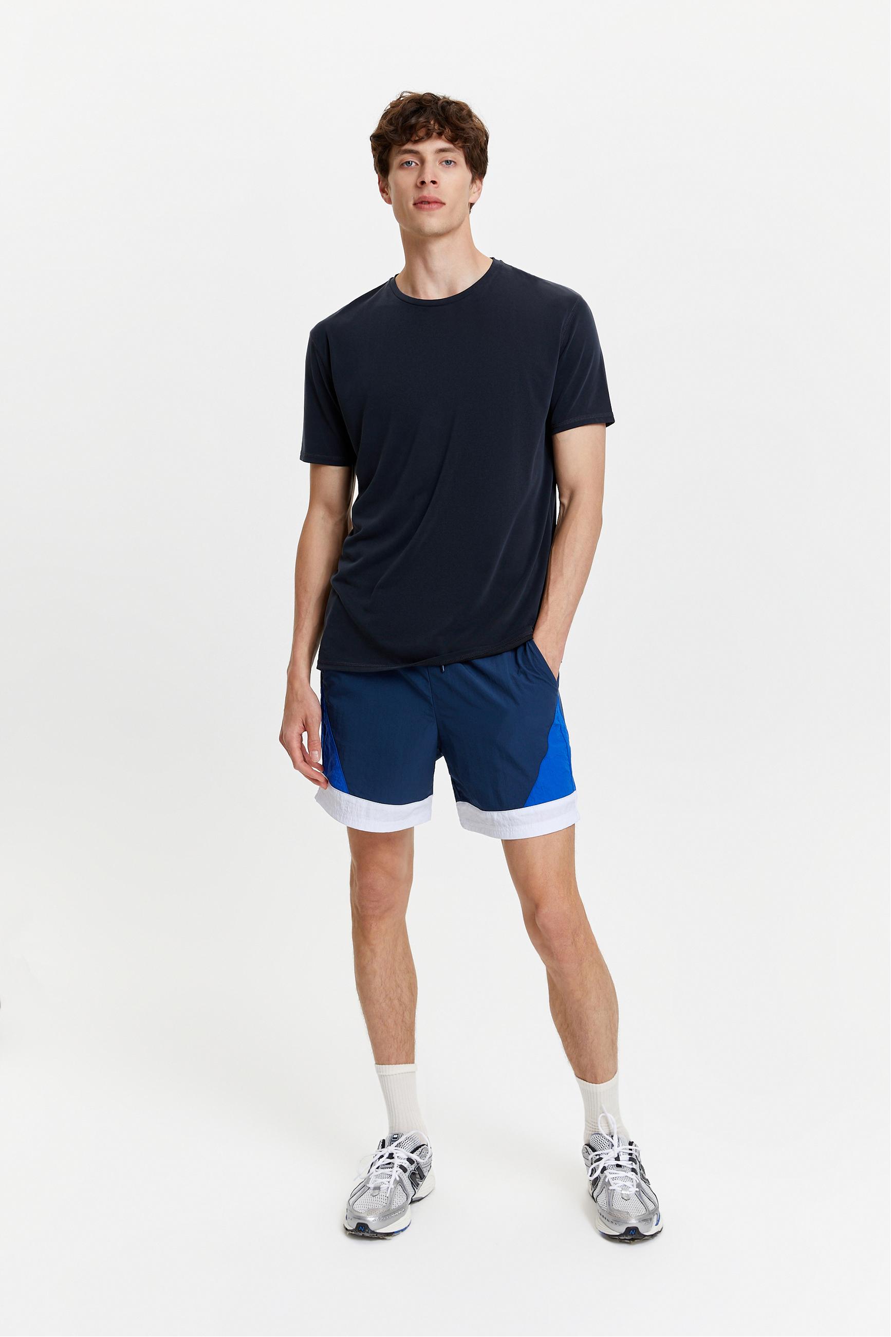 MODAL KARIŞIMLI BİSİKLET YAKA T-SHIRT