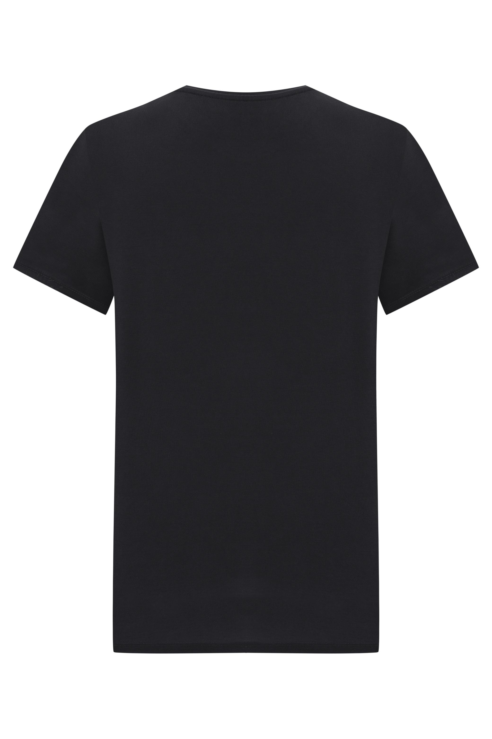 MODAL KARIŞIMLI BİSİKLET YAKA T-SHIRT