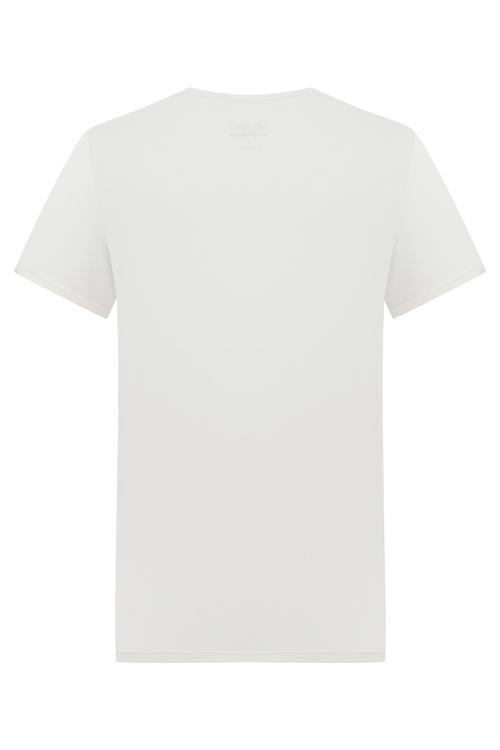  MODAL KARIŞIMLI BİSİKLET YAKA T-SHIRT