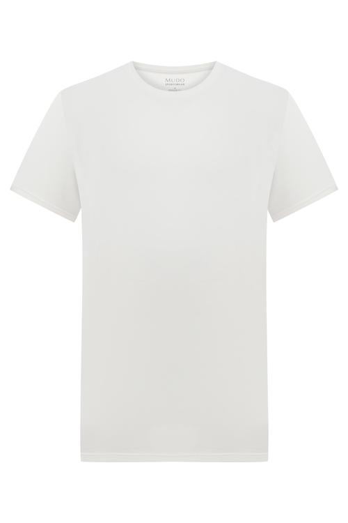  MODAL KARIŞIMLI BİSİKLET YAKA T-SHIRT