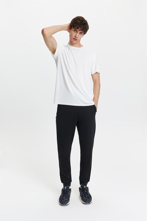  MODAL KARIŞIMLI BİSİKLET YAKA T-SHIRT