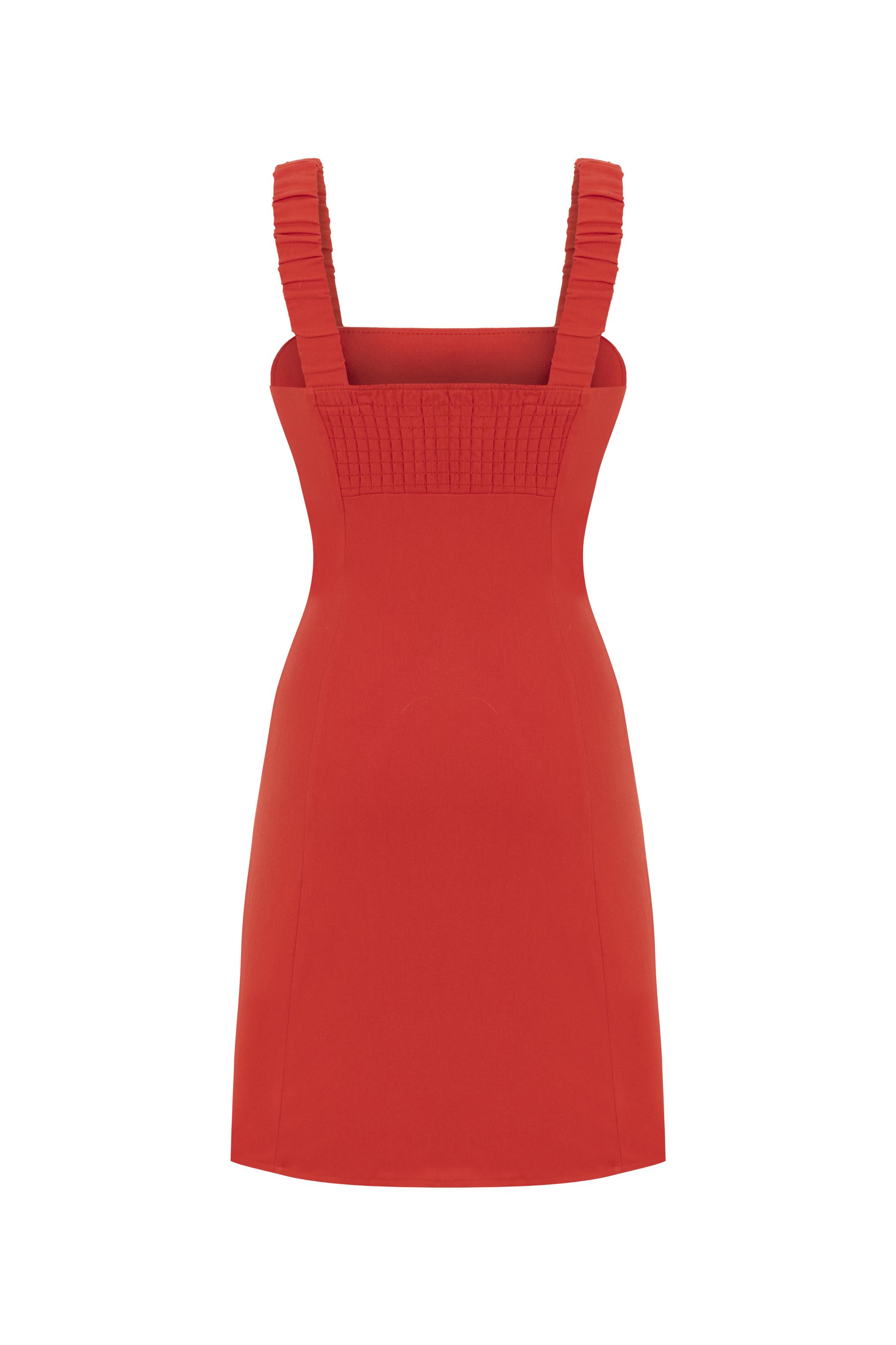 ASKILI MİNİ ELBİSE