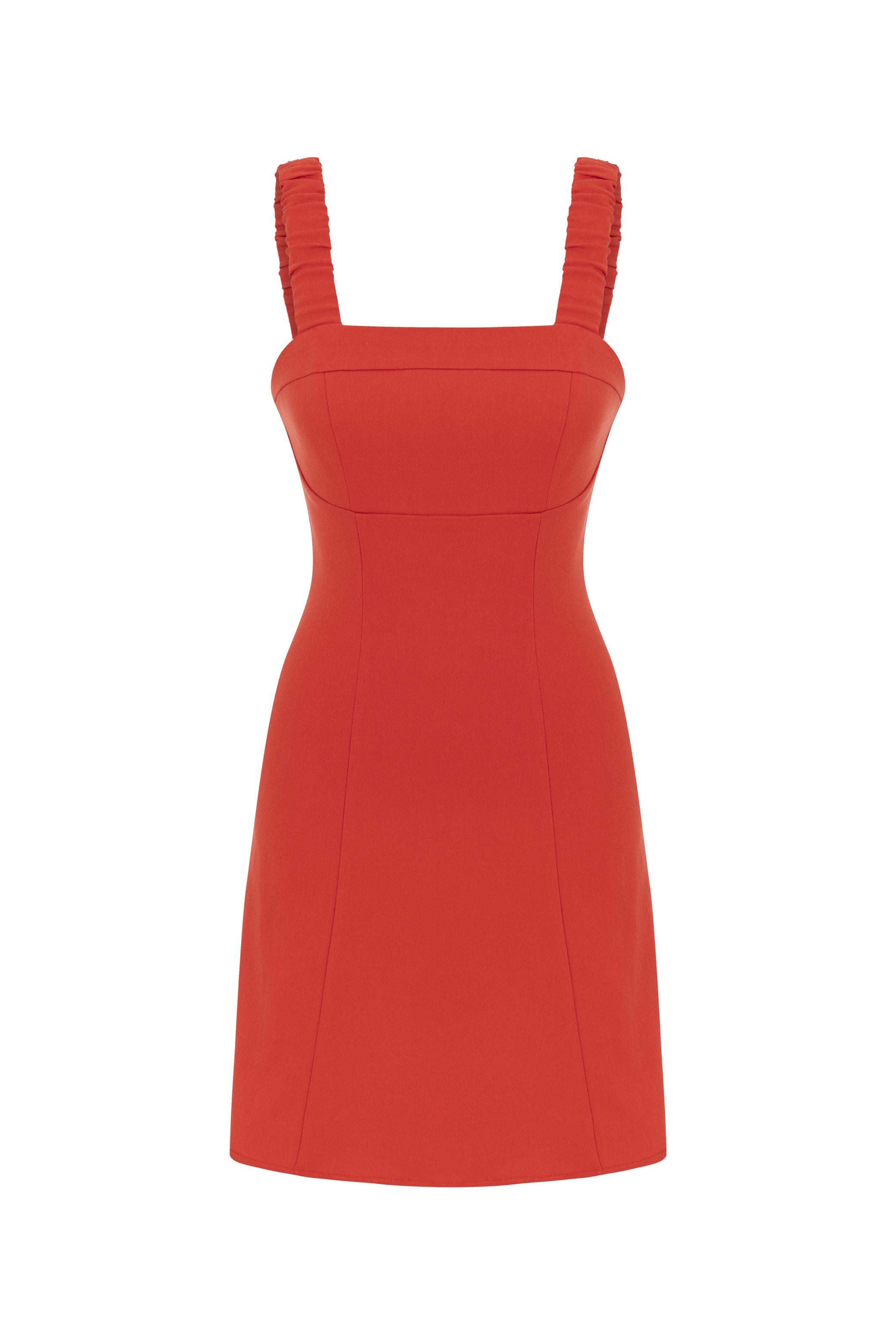 ASKILI MİNİ ELBİSE