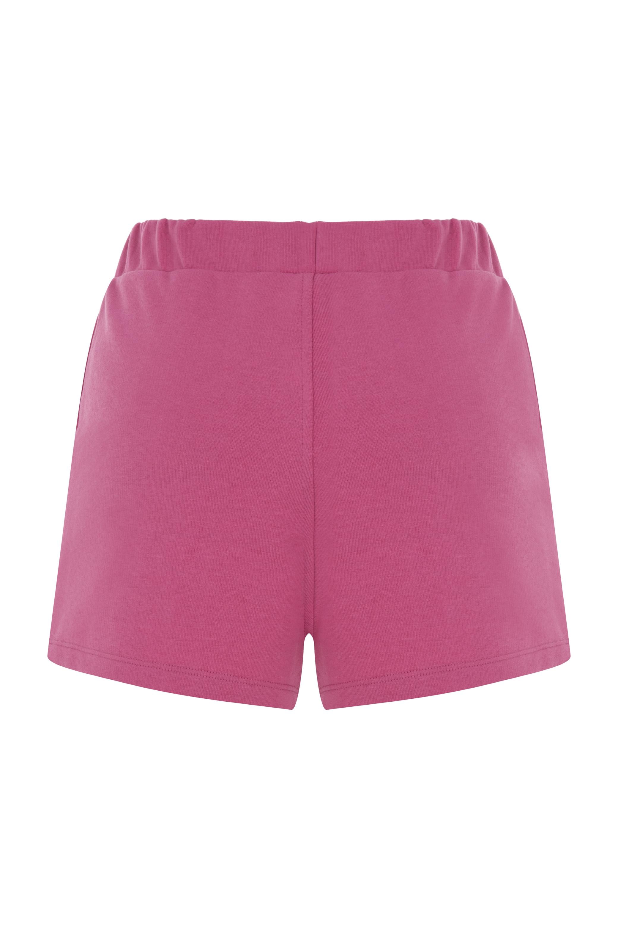 PAMUK KARIŞIMLI MİNİ ÖRME ŞORT