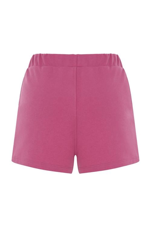  PAMUK KARIŞIMLI MİNİ ÖRME ŞORT