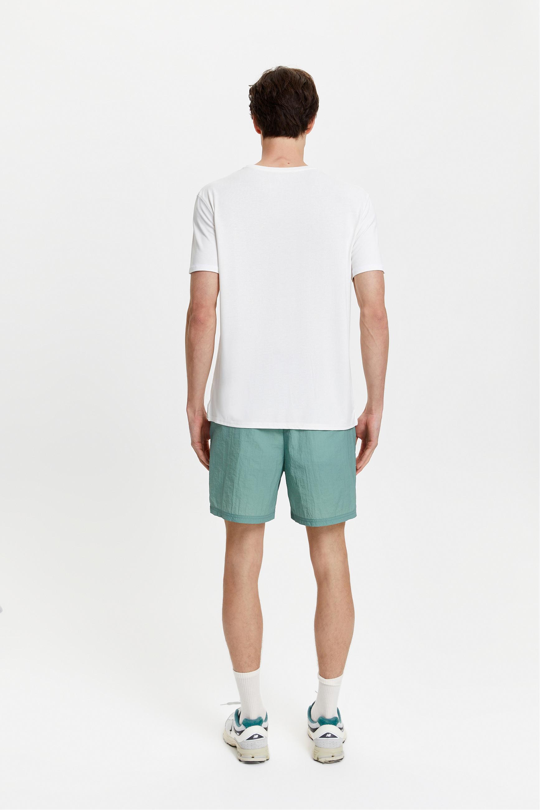 MODAL KARIŞIMLI BİSİKLET YAKA T-SHIRT