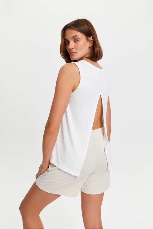  MODAL KARIŞIMLI KOLSUZ ATLET