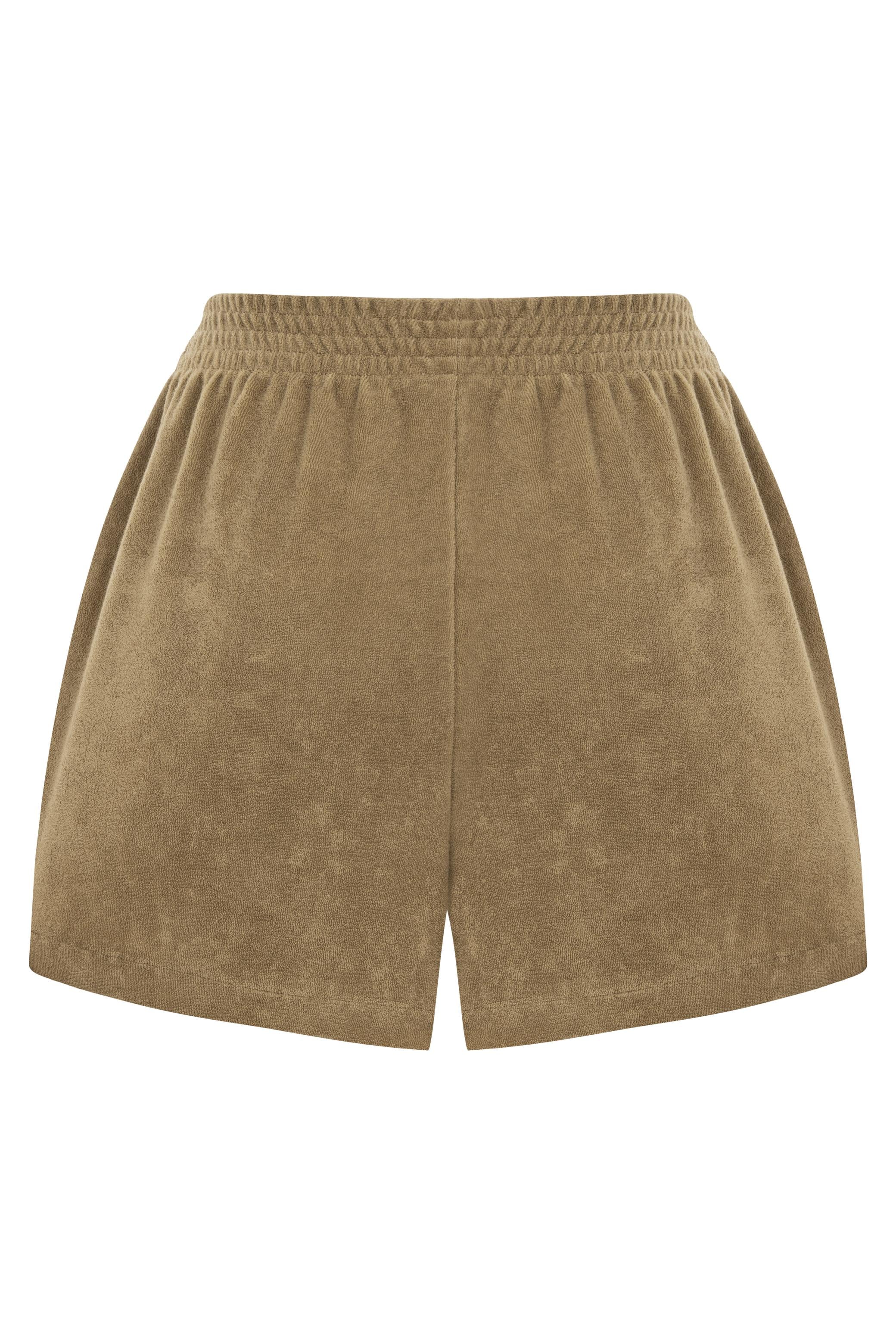 HAVLU KUMAŞ MİNİ ŞORT