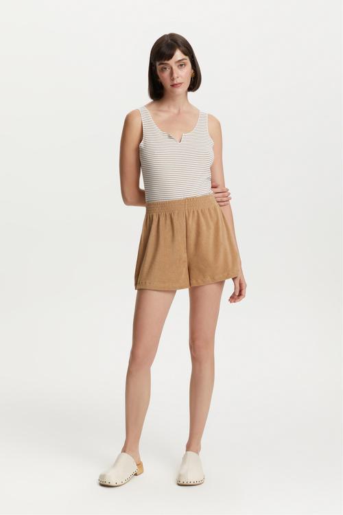  HAVLU KUMAŞ MİNİ ŞORT